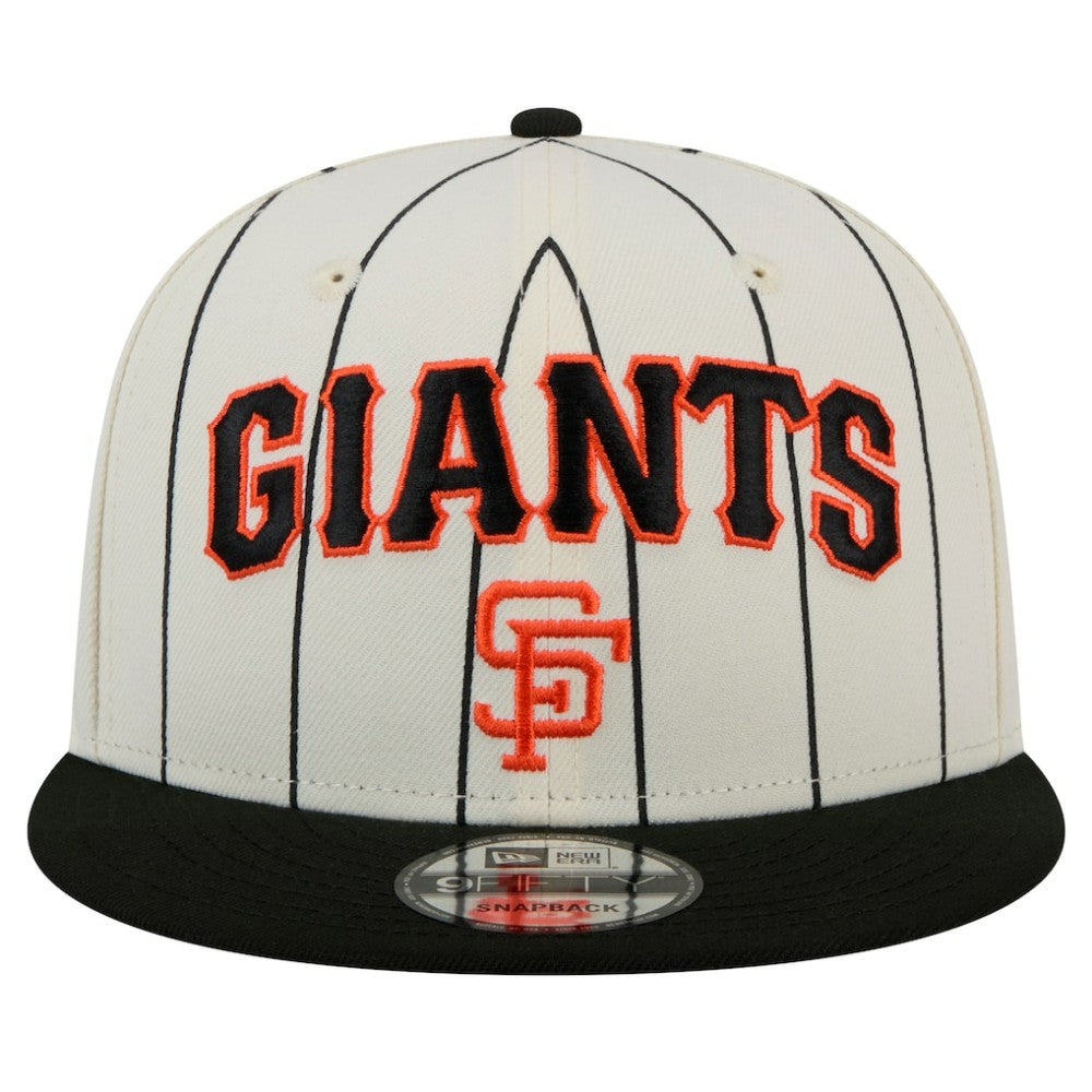 San Francisco Giants New Era Jersey Pinstripe 9FIFTY Snapback Hat - MLB
