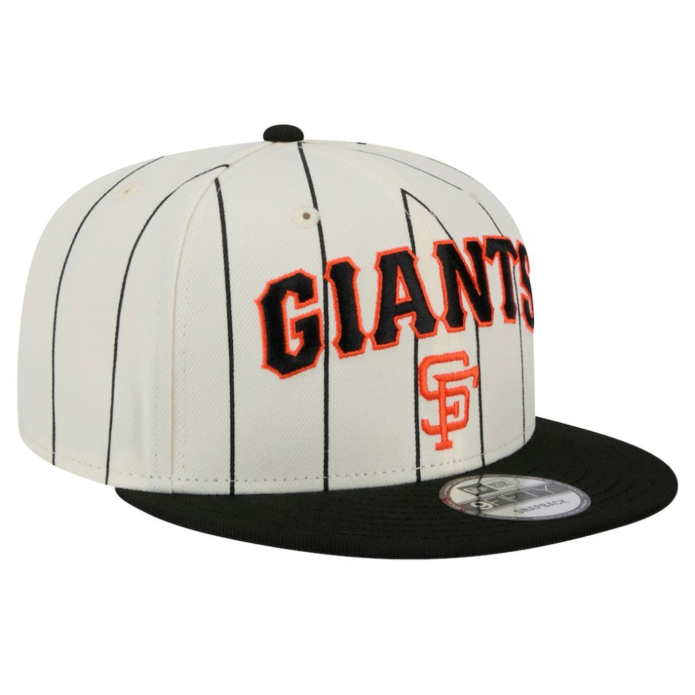San Francisco Giants New Era Jersey Pinstripe 9FIFTY Snapback Hat - MLB