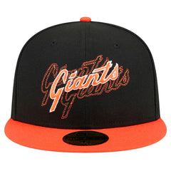 San Francisco Giants New Era Shadow Stitch 59FIFTY Fitted Hat - MLB