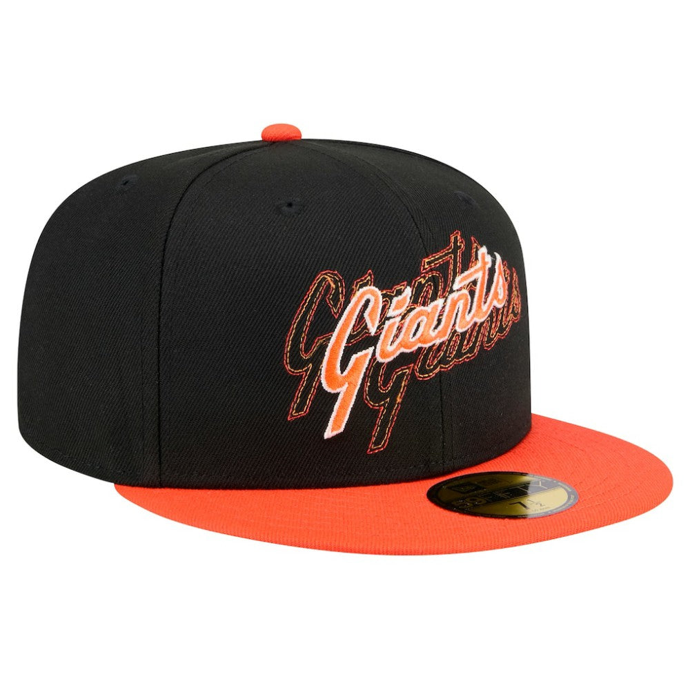 San Francisco Giants New Era Shadow Stitch 59FIFTY Fitted Hat - MLB