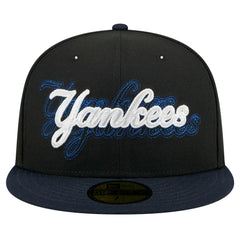 New York Yankees New Era Shadow Stitch 59FIFTY Fitted Hat - MLB