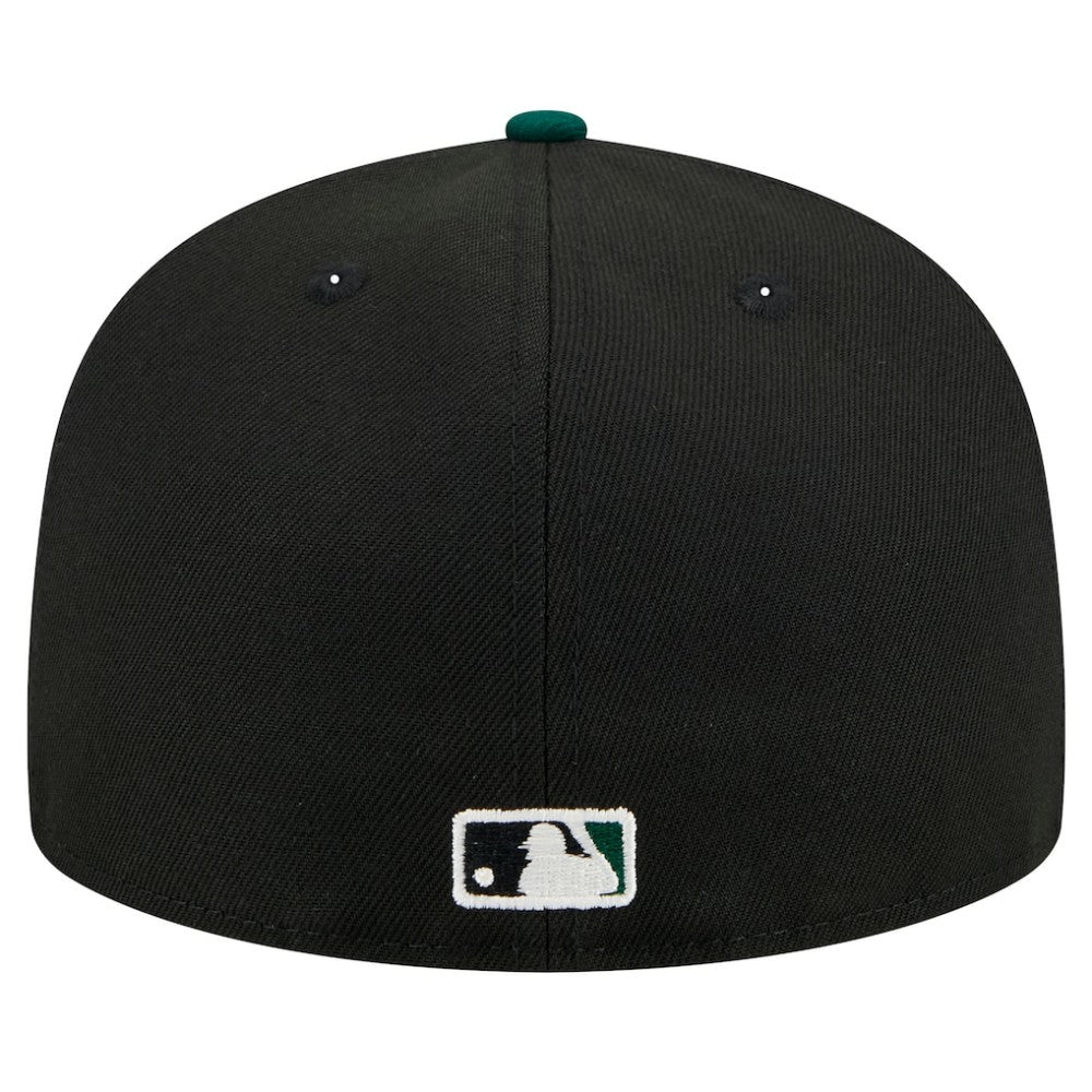 Athletics New Era Shadow Stitch 59FIFTY Fitted Hat - MLB