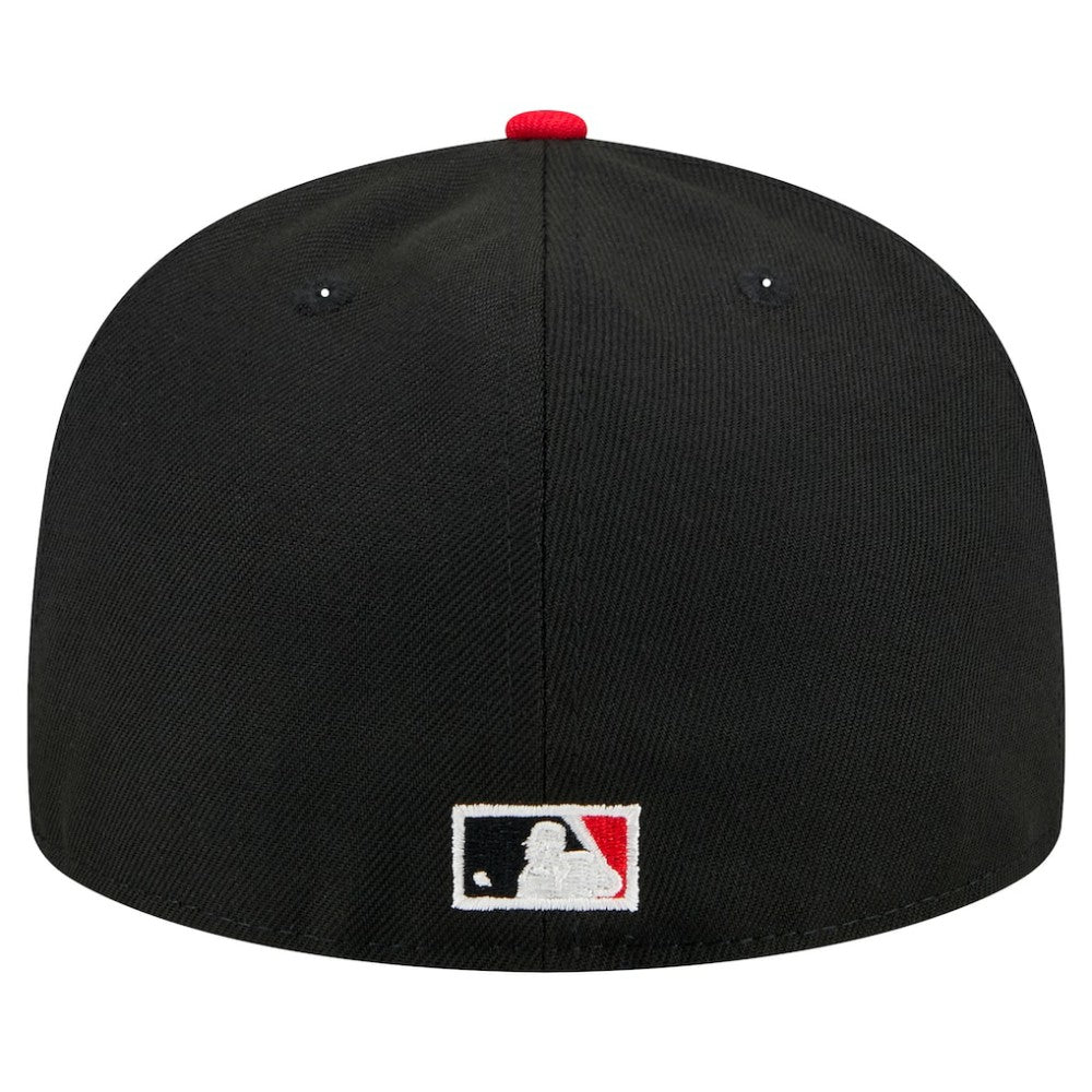 Atlanta Braves New Era Shadow Stitch 59FIFTY Fitted Hat - MLB