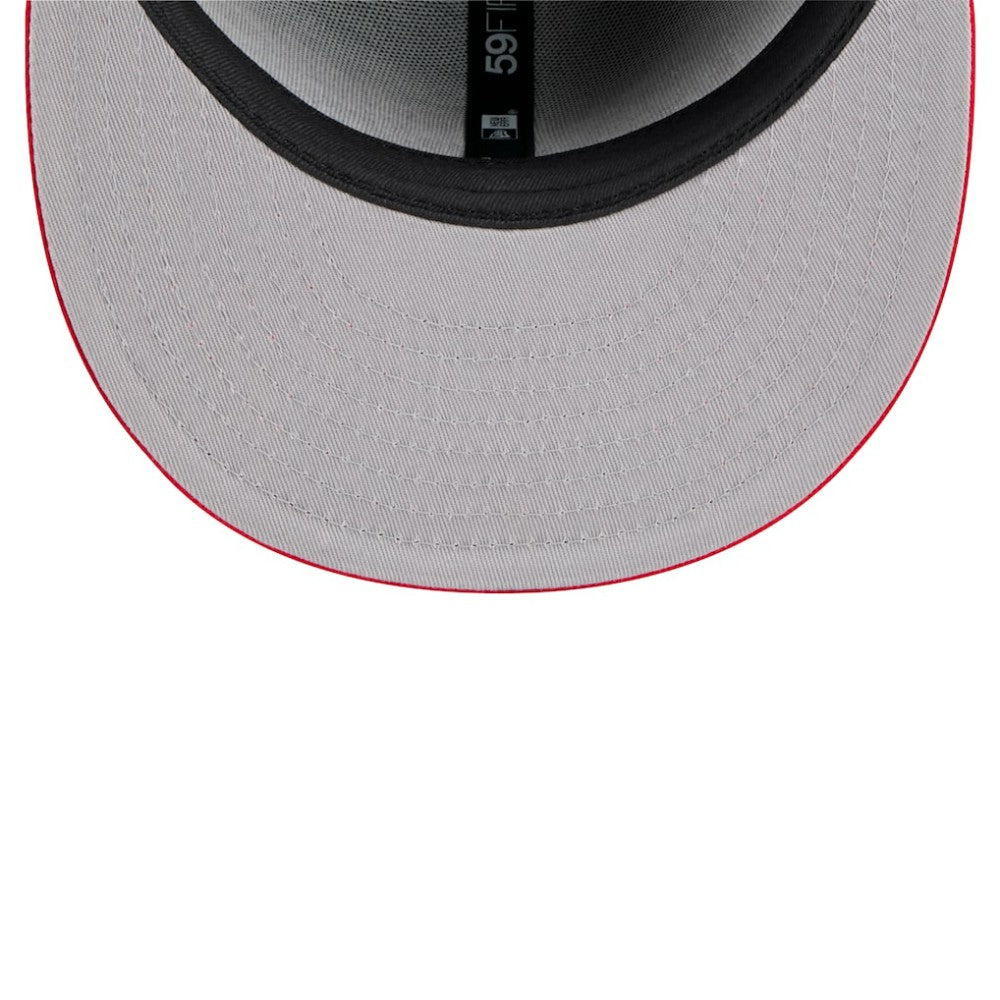Atlanta Braves New Era Shadow Stitch 59FIFTY Fitted Hat - MLB