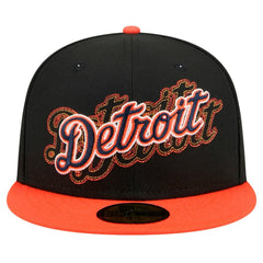 Detroit Tigers New Era Shadow Stitch 59FIFTY Fitted Hat - MLB