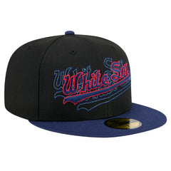 Chicago White Sox New Era Shadow Stitch 59FIFTY Fitted Hat - MLB