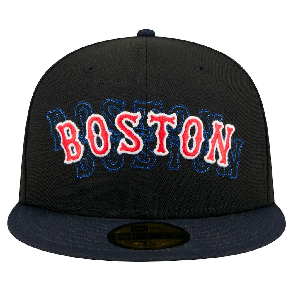Boston Red Sox New Era Shadow Stitch 59FIFTY Fitted Hat - MLB