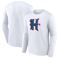 Houston Texans Secondary Logo Long Sleeve T-Shirt White | NFL