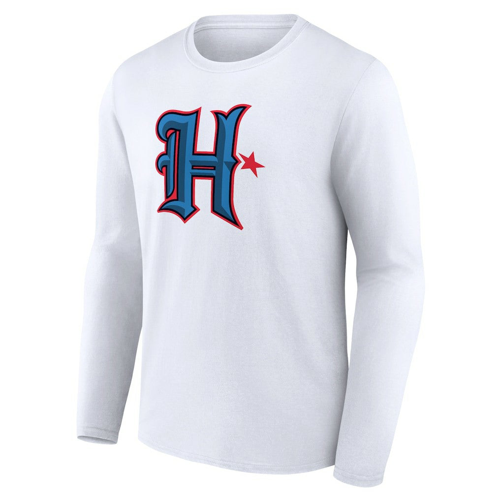 Houston Texans Secondary Logo Long Sleeve T-Shirt White | NFL