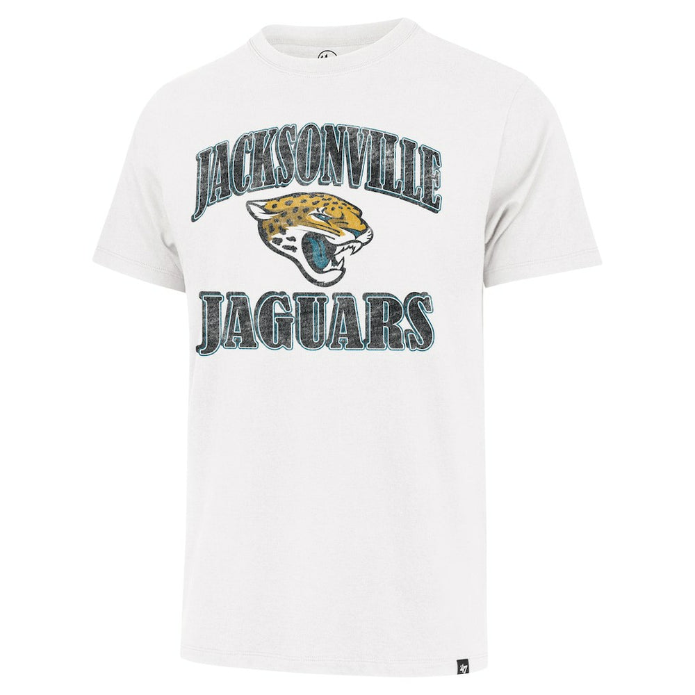 Jacksonville Jaguars '47 Overrun Franklin T-Shirt White | 47 brand