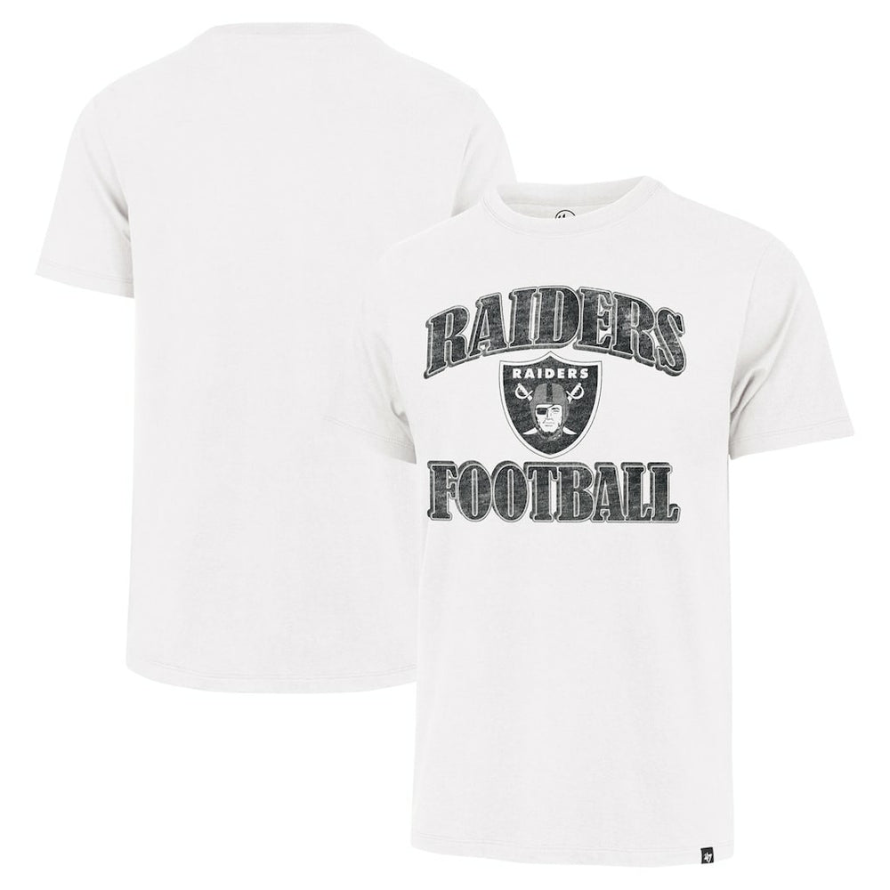 Las Vegas Raiders '47 Overrun Franklin T-Shirt White | 47 brand