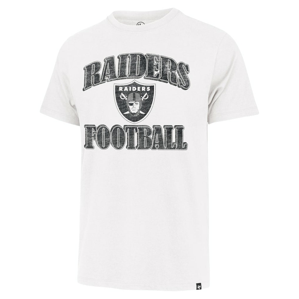 Las Vegas Raiders '47 Overrun Franklin T-Shirt White | 47 brand