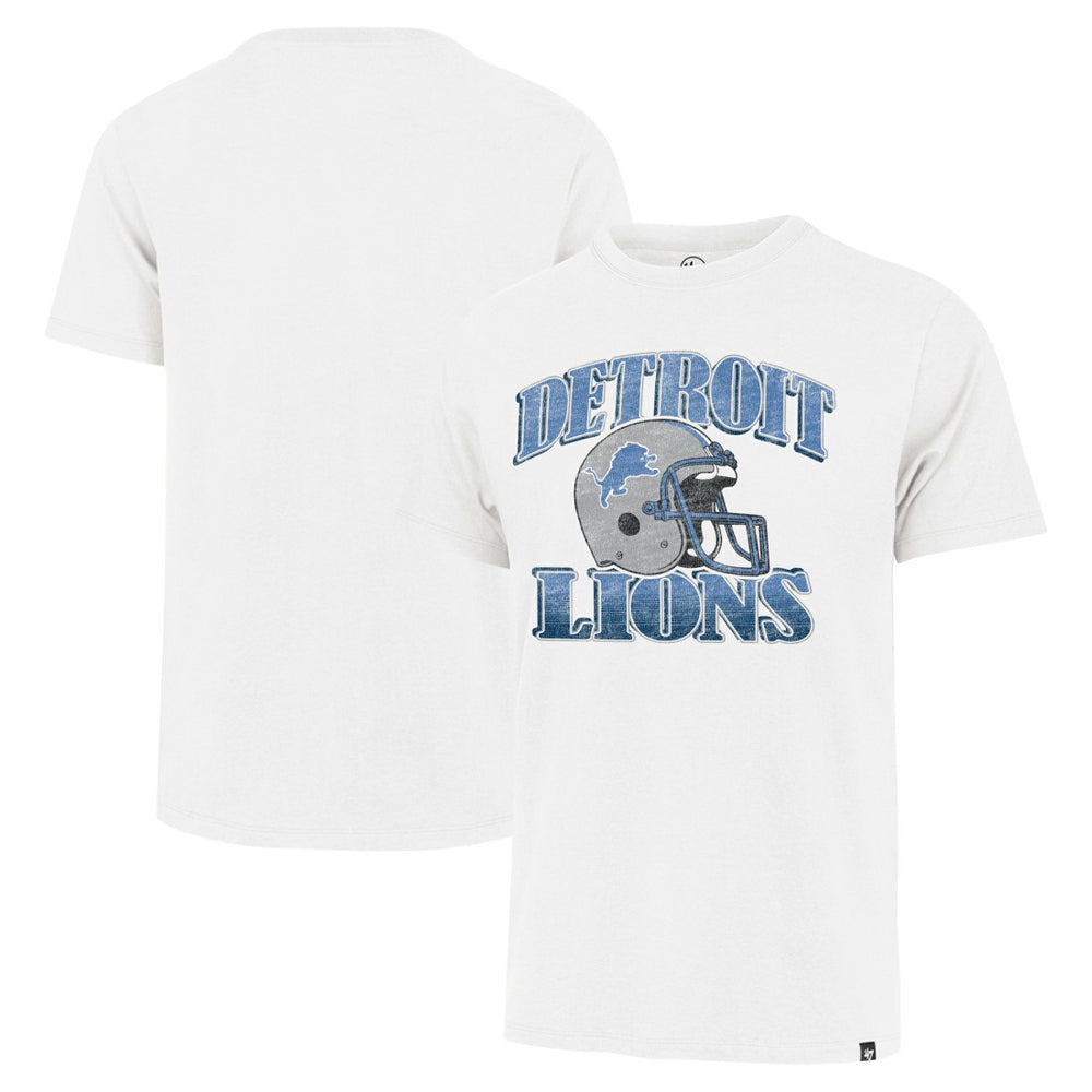 Detroit Lions '47 Overrun Franklin Throwback T-Shirt Cream | 47 brand