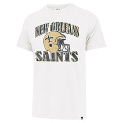 New Orleans Saints '47 Overrun Franklin Throwback T-Shirt Cream | 47 brand