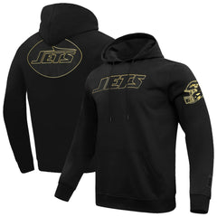 New York Jets Pro Standard Classic Chenille Pullover Hoodie Black | NFL