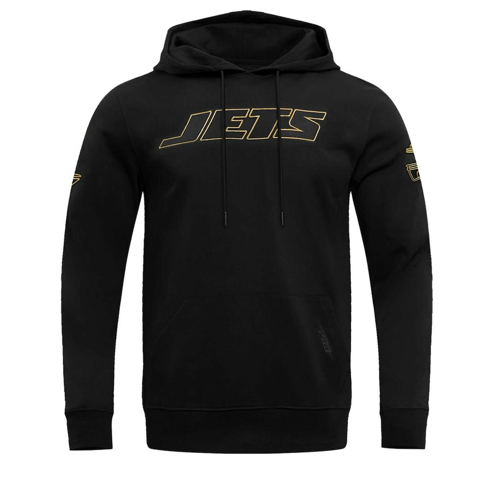 New York Jets Pro Standard Classic Chenille Pullover Hoodie Black | NFL