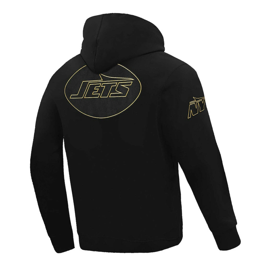New York Jets Pro Standard Classic Chenille Pullover Hoodie Black | NFL