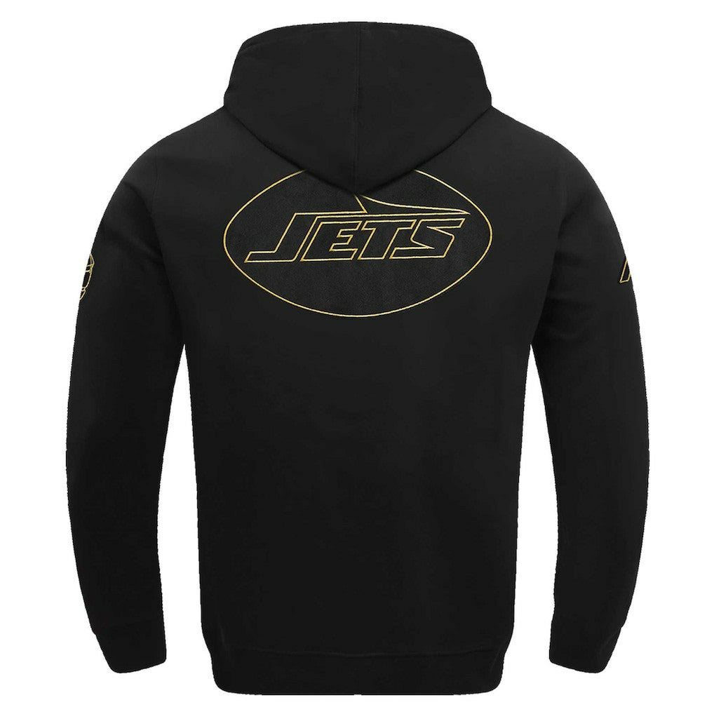 New York Jets Pro Standard Classic Chenille Pullover Hoodie Black | NFL