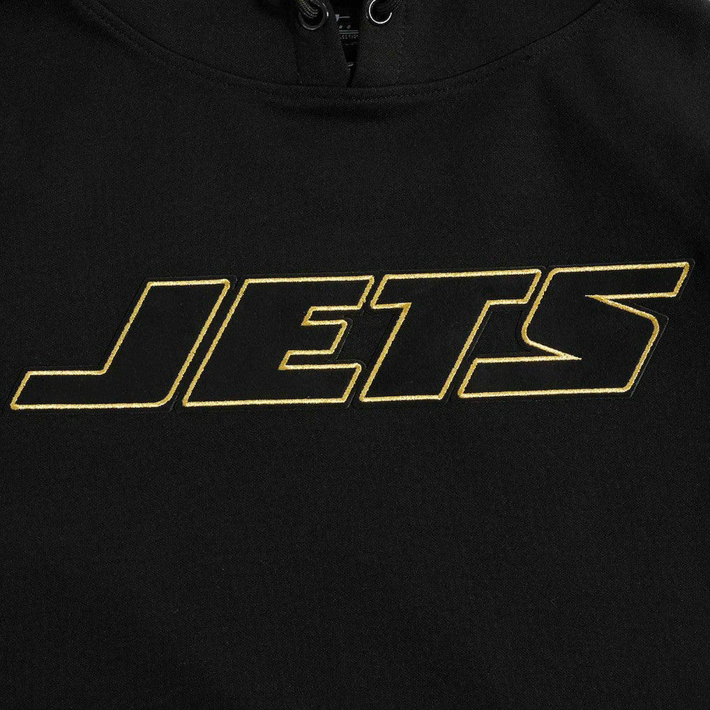 New York Jets Pro Standard Classic Chenille Pullover Hoodie Black | NFL