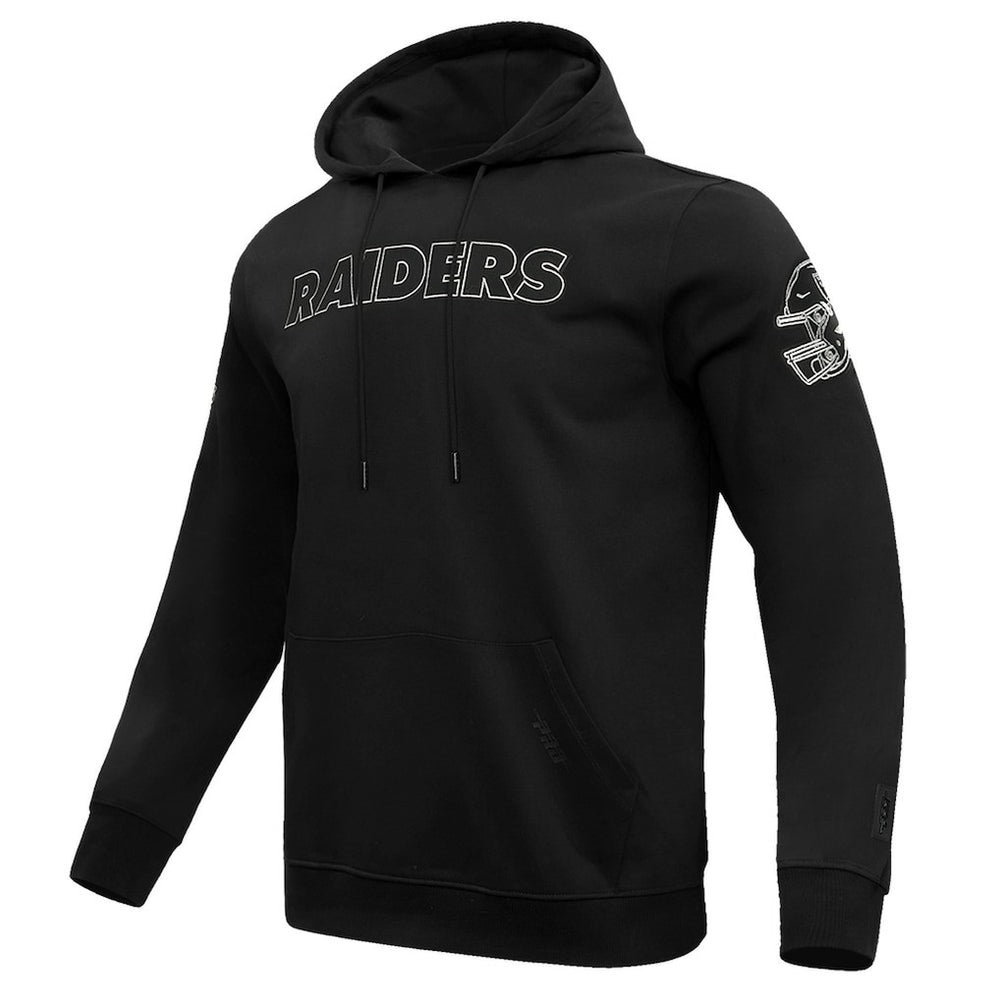 Las Vegas Raiders Pro Standard Classic Chenille Pullover Hoodie Black | NFL
