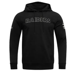 Las Vegas Raiders Pro Standard Classic Chenille Pullover Hoodie Black | NFL