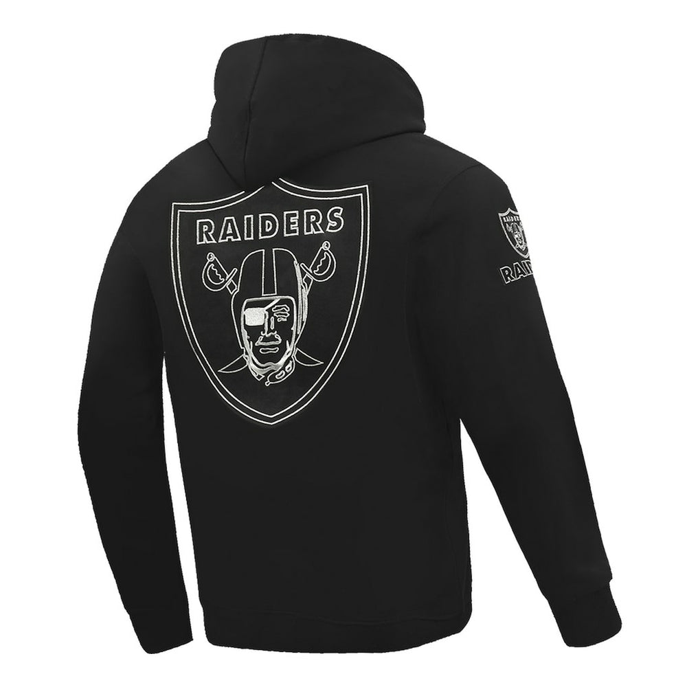 Las Vegas Raiders Pro Standard Classic Chenille Pullover Hoodie Black | NFL