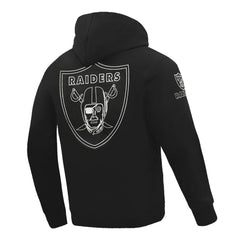 Las Vegas Raiders Pro Standard Classic Chenille Pullover Hoodie Black | NFL