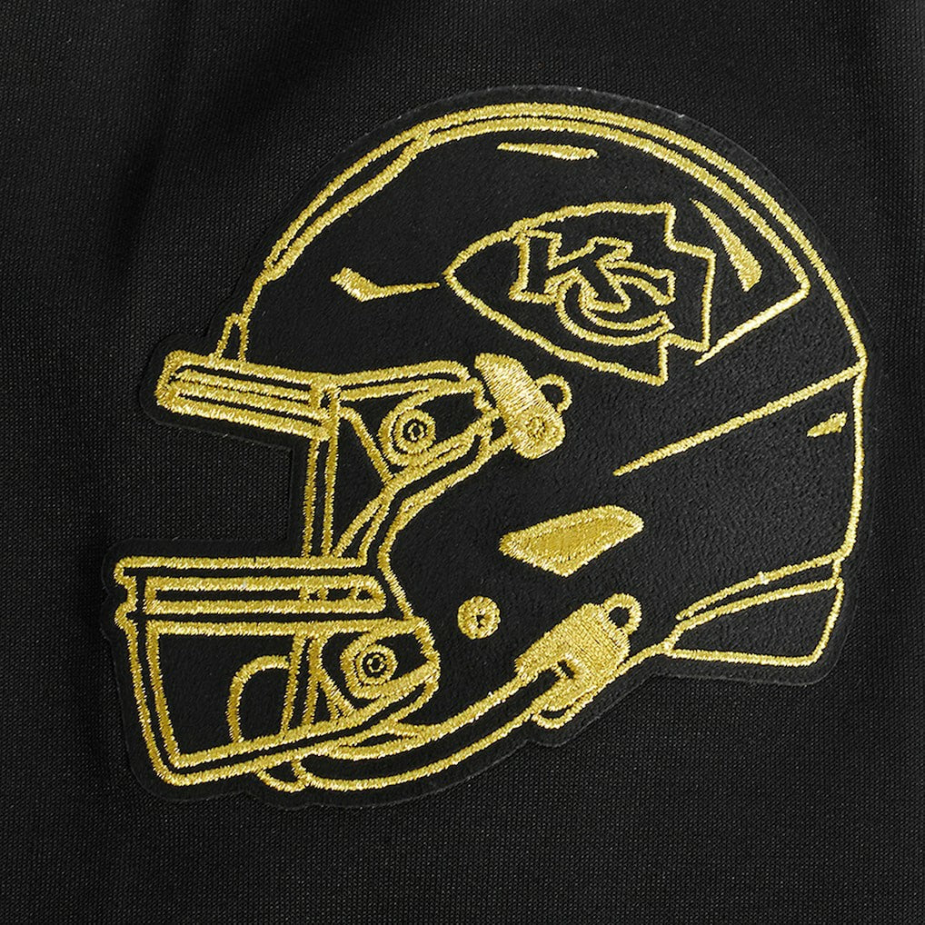 Kansas City Chiefs Pro Standard Classic Chenille Pullover Hoodie Black | NFL
