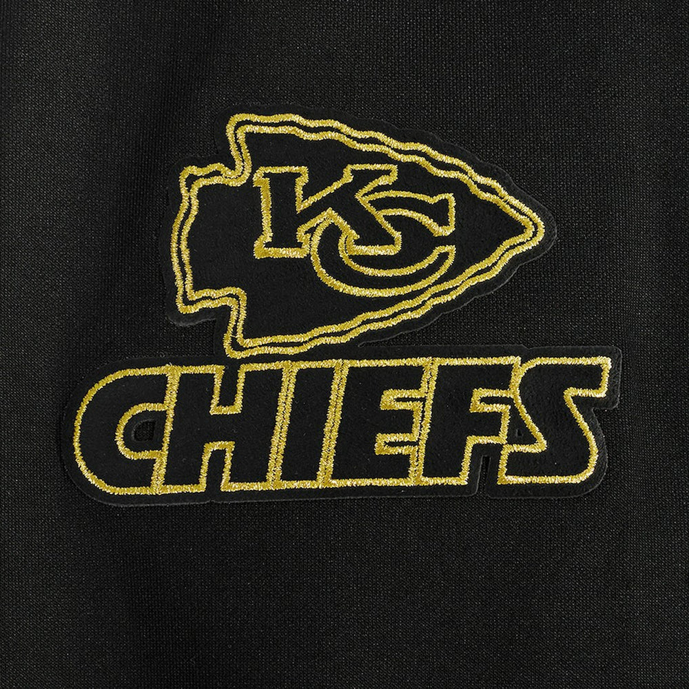 Kansas City Chiefs Pro Standard Classic Chenille Pullover Hoodie Black | NFL