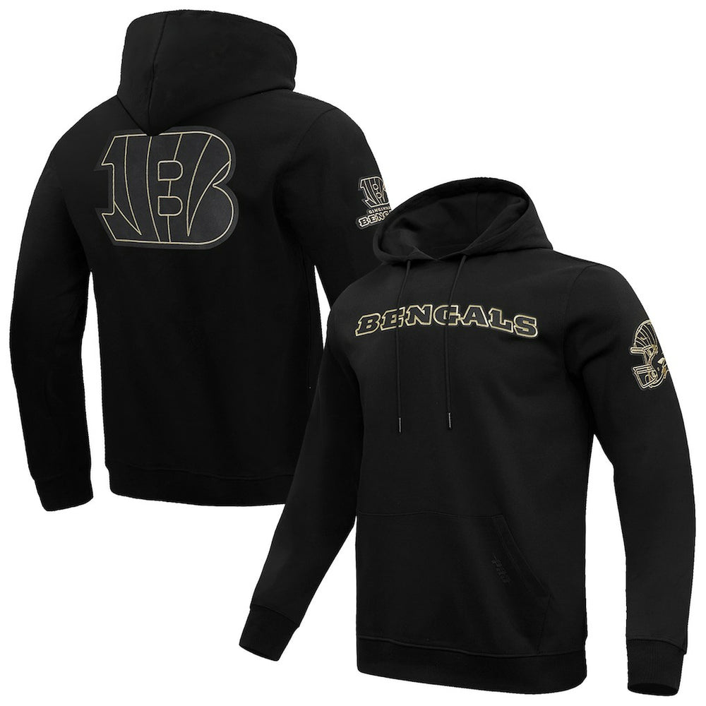 Cincinnati Bengals Pro Standard Classic Chenille Pullover Hoodie Black | NFL