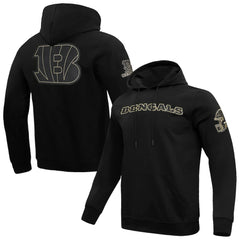 Cincinnati Bengals Pro Standard Classic Chenille Pullover Hoodie Black | NFL