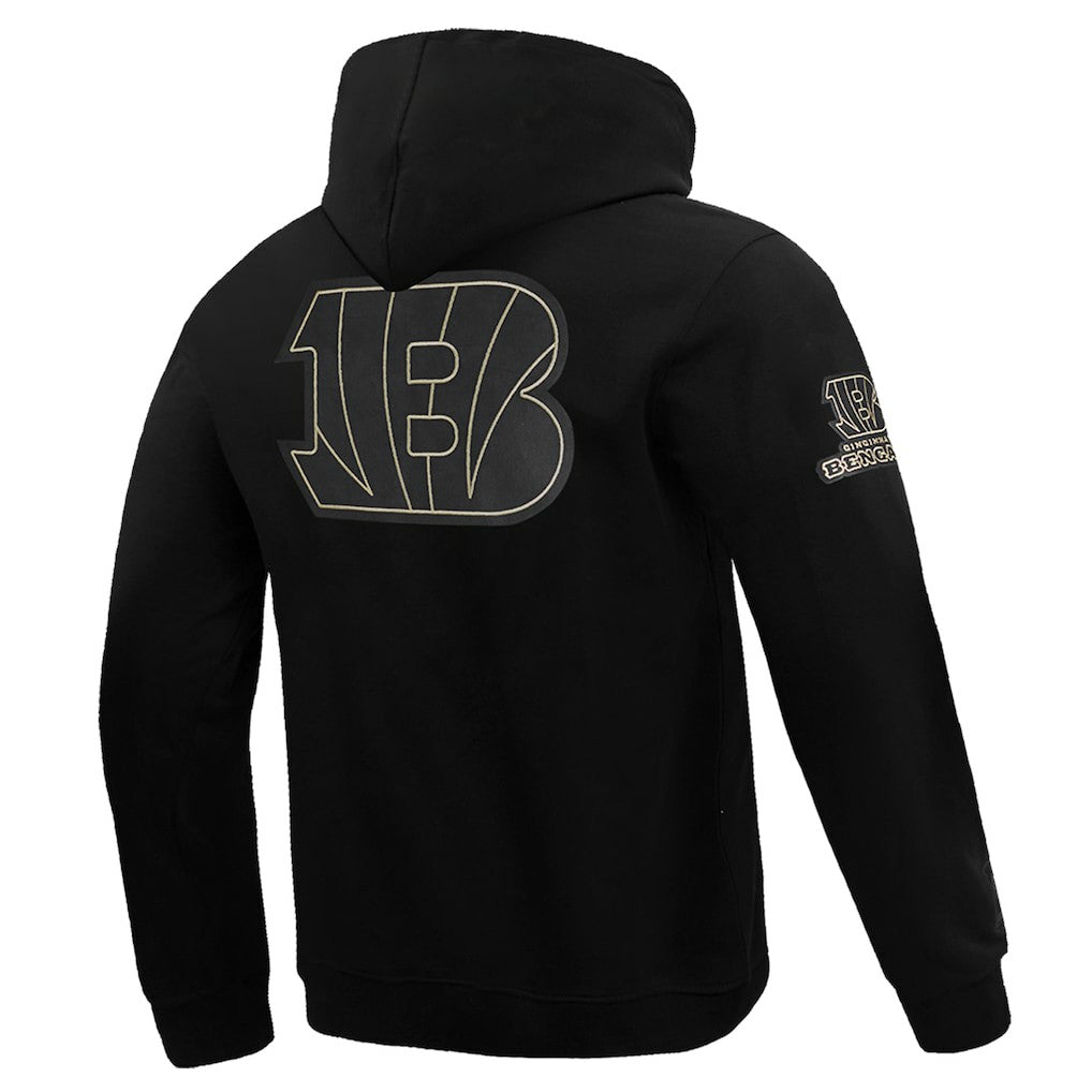 Cincinnati Bengals Pro Standard Classic Chenille Pullover Hoodie Black | NFL