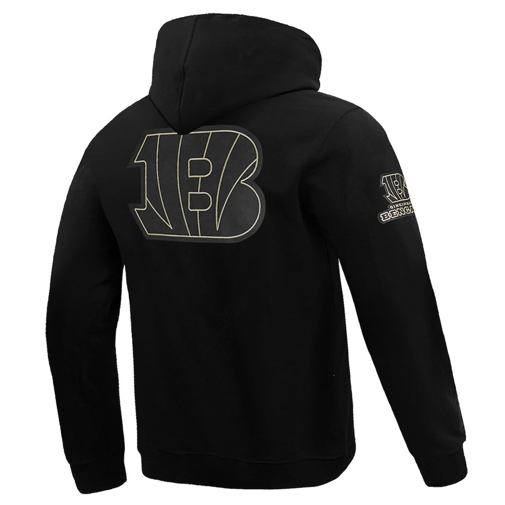 Cincinnati Bengals Pro Standard Classic Chenille Pullover Hoodie Black | NFL