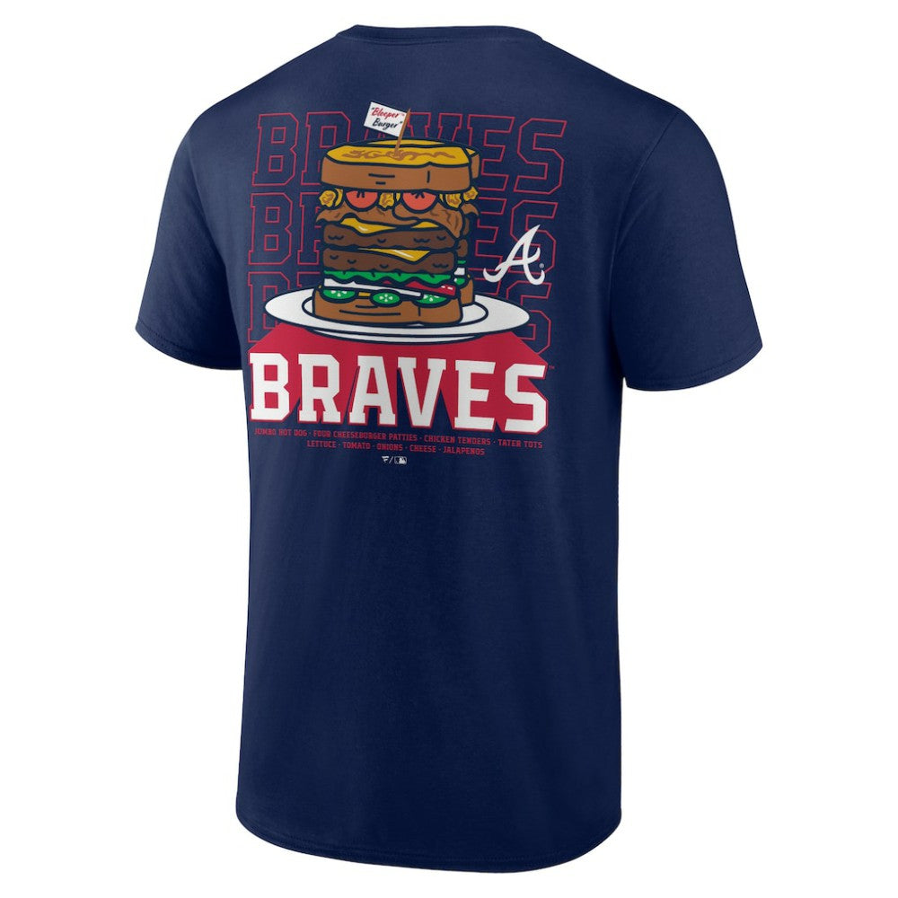 Atlanta Braves Blooper Burger T-Shirt - MLB