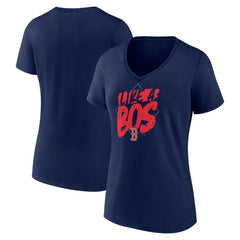 Boston Red Sox Women's Like a BOS V-Neck T-Shirt - MLB