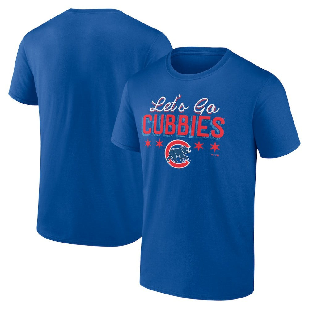 Chicago Cubs Let's Go Cubbies T-Shirt - MLB