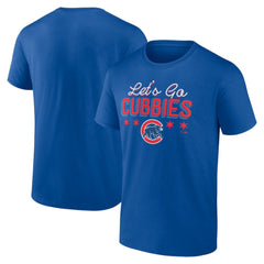 Chicago Cubs Let's Go Cubbies T-Shirt - MLB