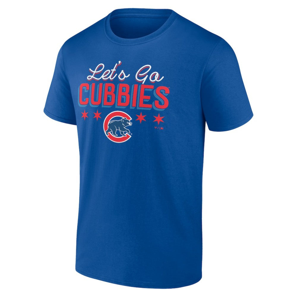 Chicago Cubs Let's Go Cubbies T-Shirt - MLB