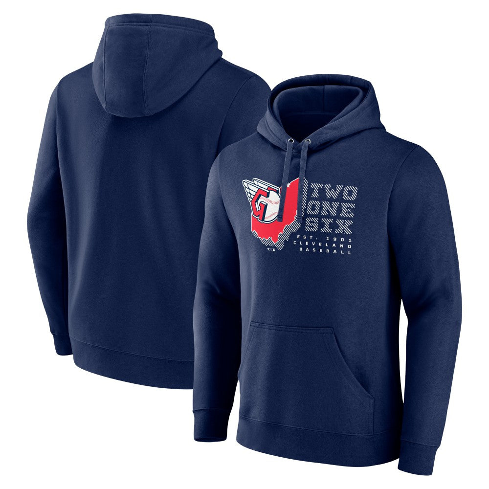 Cleveland Guardians Two One Six Pullover Hoodie - MLB