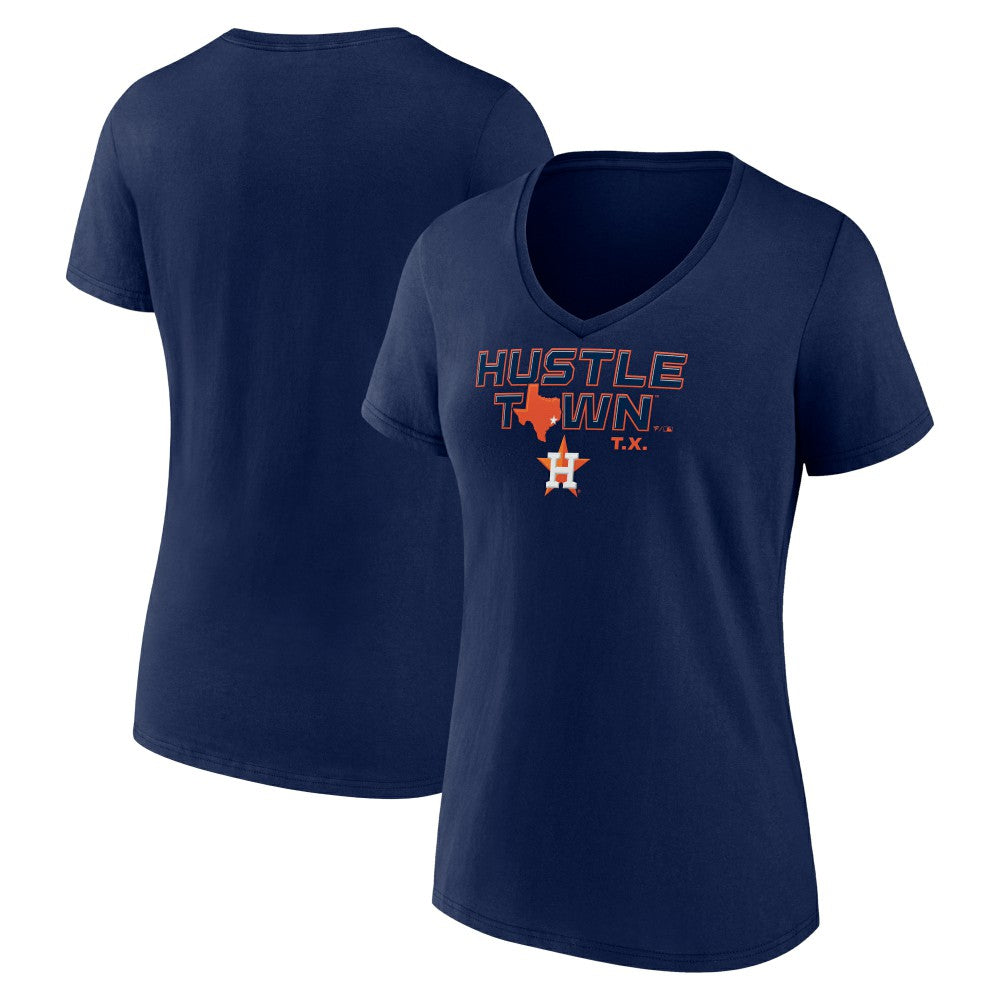 Houston Astros Women's Hustle Town V-Neck T-Shirt - MLB