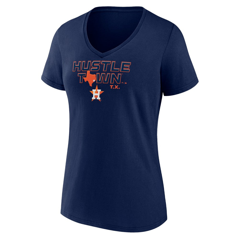 Houston Astros Women's Hustle Town V-Neck T-Shirt - MLB