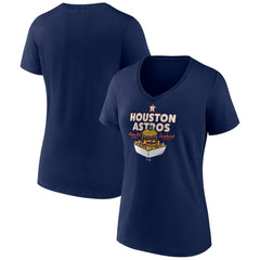 Houston Astros Women's Prime Rib Sandwich V-Neck T-Shirt - MLB