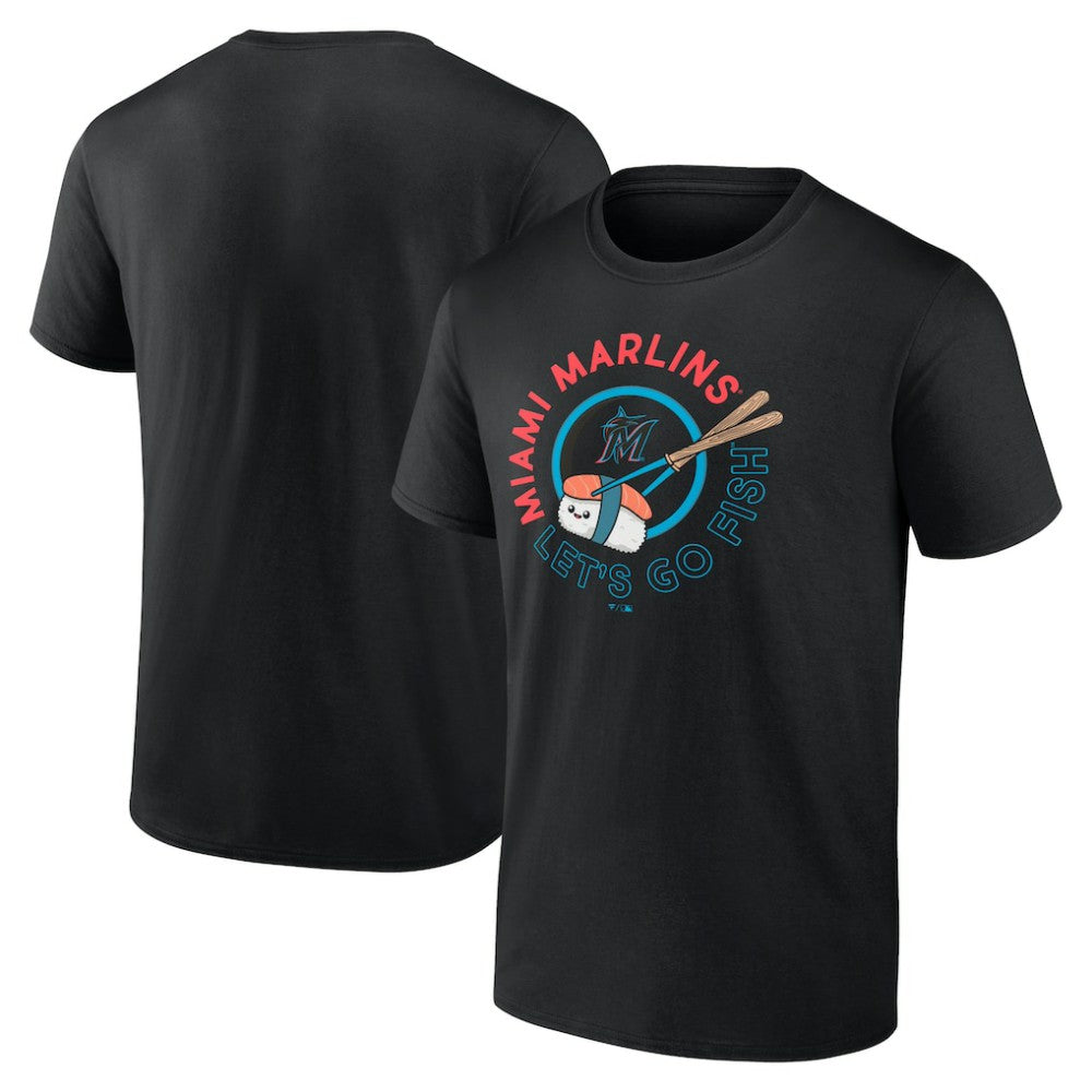 Miami Marlins Let's Go Fish T-Shirt - MLB