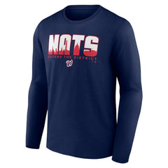 Washington Nationals Defend the District Long Sleeve T-Shirt - MLB