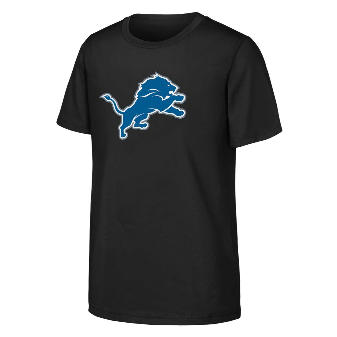 Detroit Lions Outerstuff Youth Primary Logo T-Shirt Black | NFL