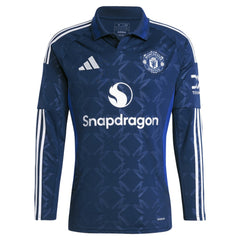 Manchester United 2024/25 Away Replica Long Sleeve Jersey Navy | Adidas online