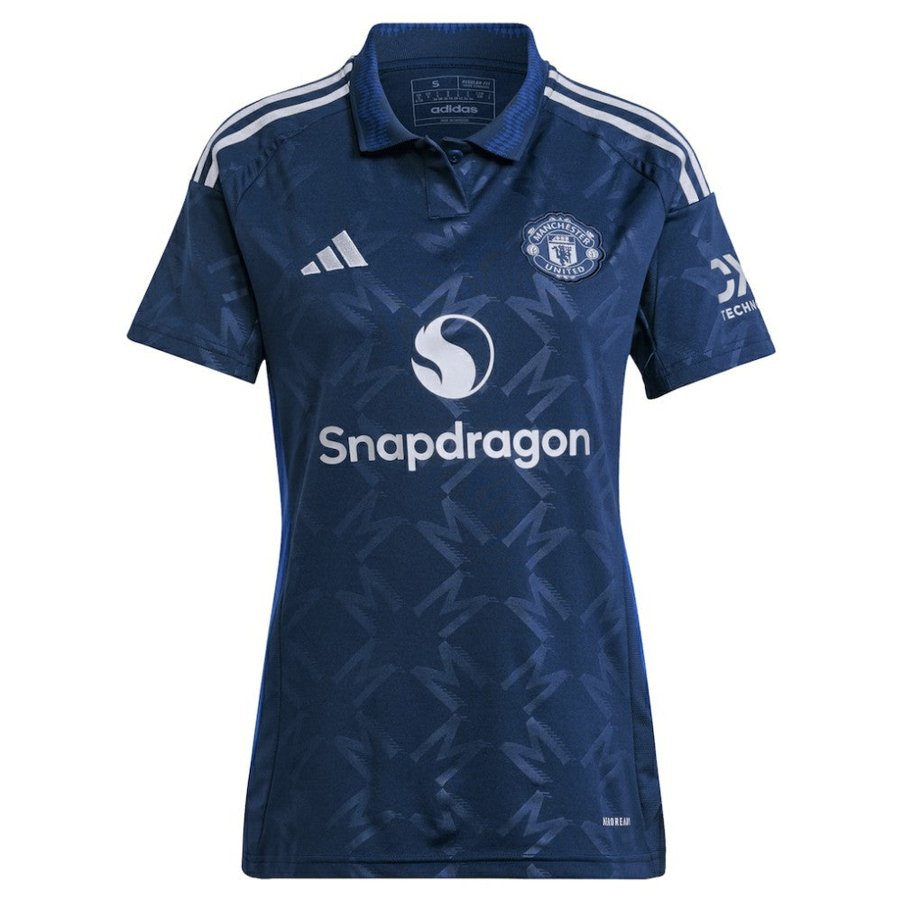 Manchester United Women's 2024/25 Away Replica Jersey Navy | Adidas discount
