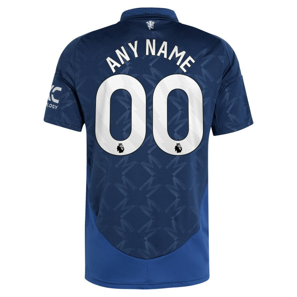 Manchester United 2024/25 Away Replica Custom Jersey Navy | Adidas Online