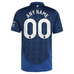 Manchester United 2024/25 Away Replica Custom Jersey Navy | Adidas Online