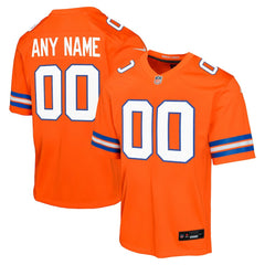Denver Broncos Youth Mile High Collection 1977 Throwback Custom Game Jersey Orange | Nike for Sale